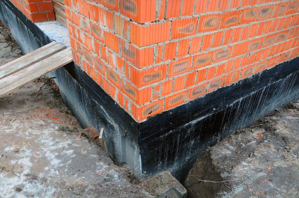 Brick Foundation Waterproofing in Hampton